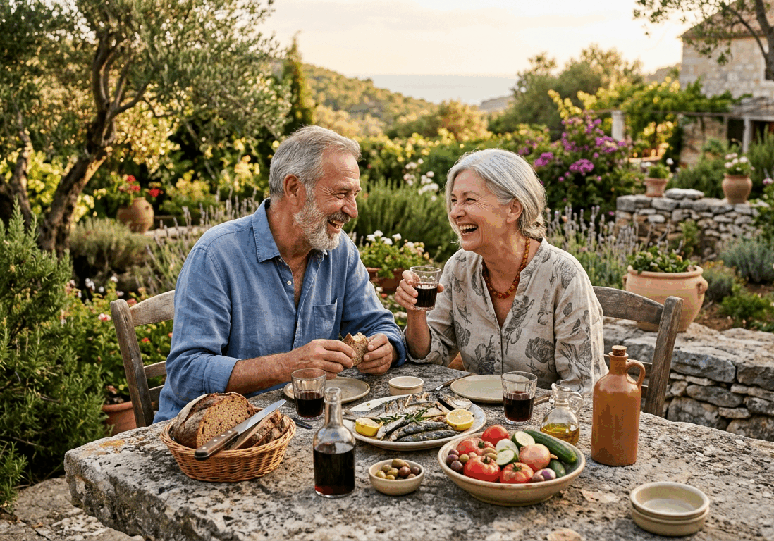 older couple in their seventies